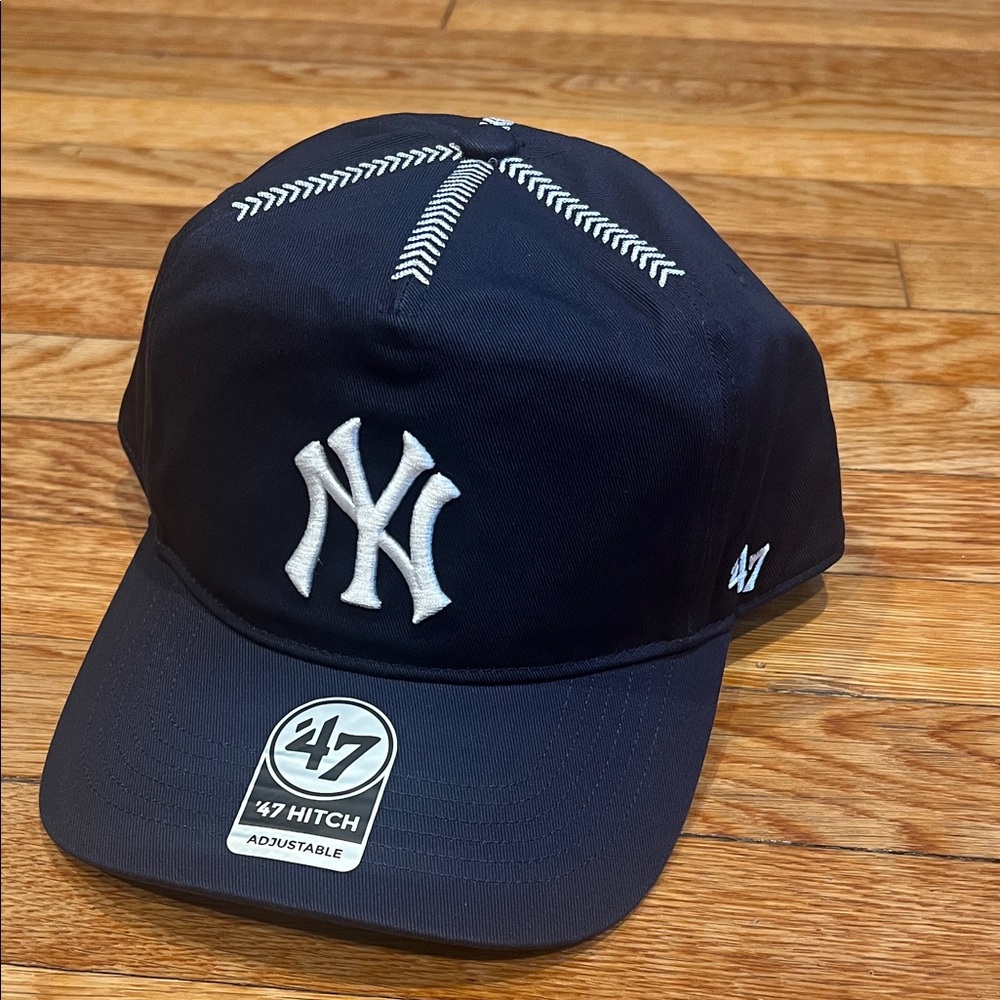 Madhappy baseball hat Yankees New York navy topstitch 47 hitch adjustable